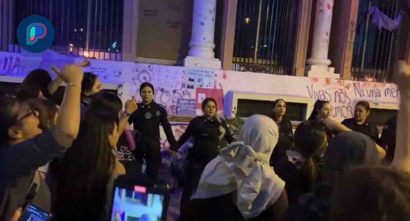 Descartan denuncia contra manifestantes por pintas y quemas en edificio del Poder Judicial en Hermosillo