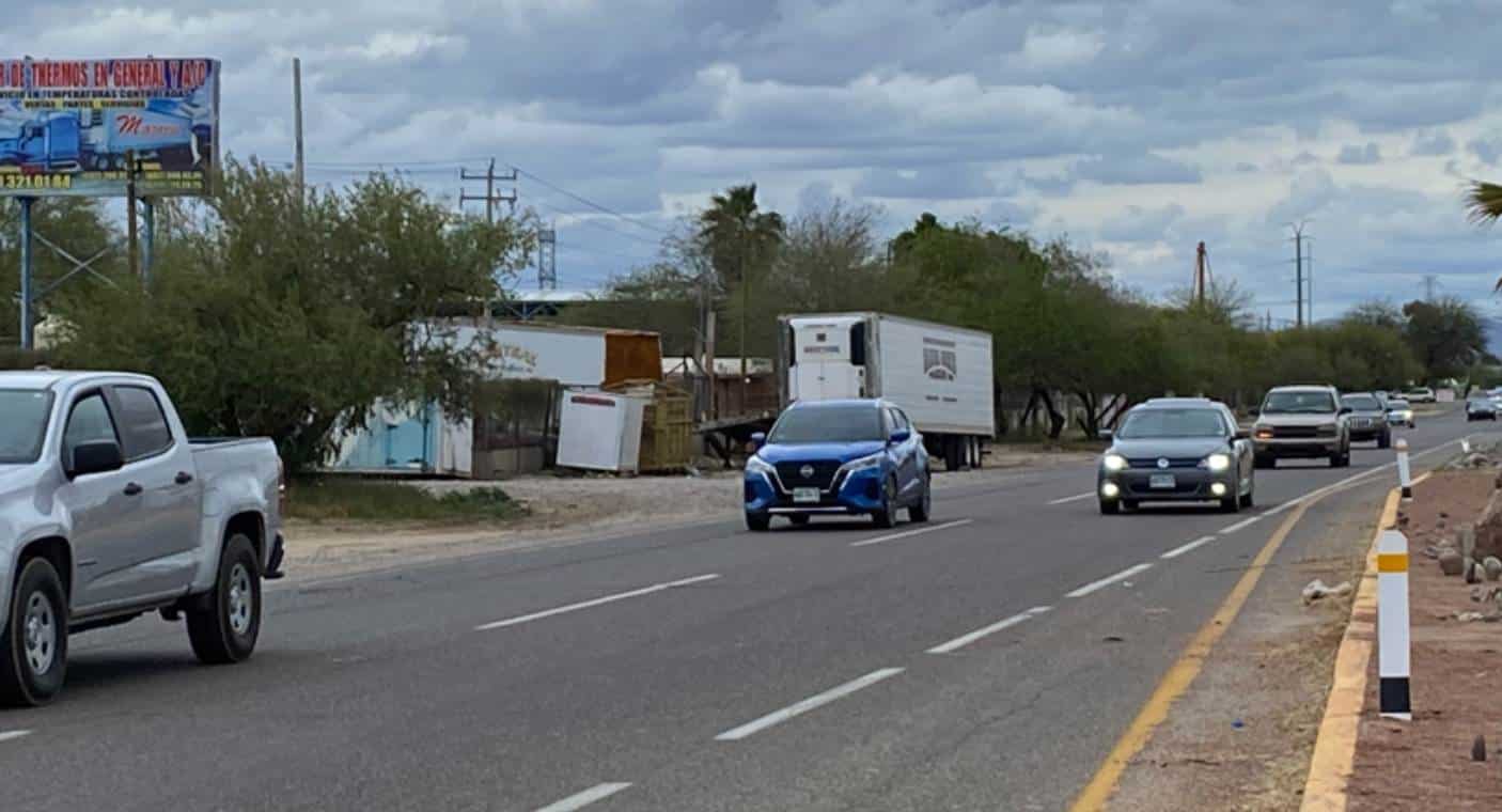 Vacacionistas vuelven de San Pedro a Hermosillo y registran alto flujo de vehículos