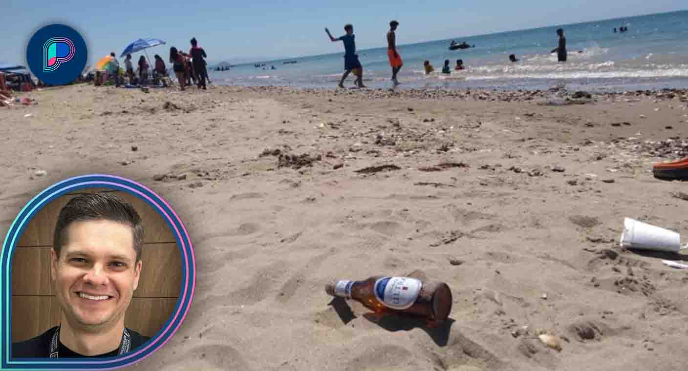 Hasta 4 mil años tarda en degradarse el vidrio; prohibición en playas de Hermosillo es por seguridad: Ayuntamiento