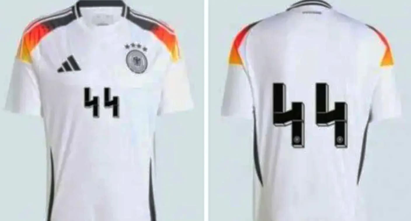 Adidas retira el 44 del uniforme de Alemania por similitud con símbolo ‘SS’ nazi