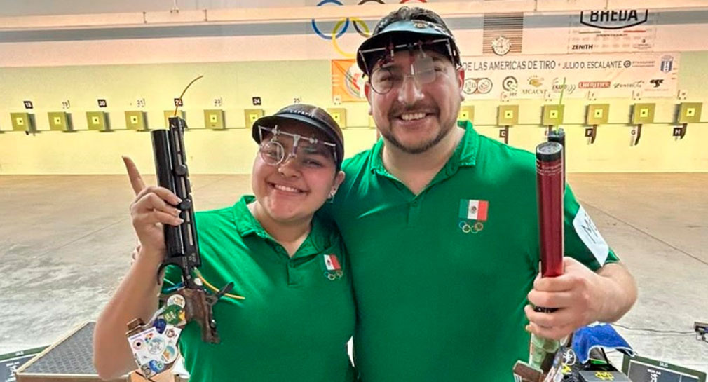 La hermosillense Andrea Ibarra suma su segundo oro en tiro deportivo del Campeonato de las Américas