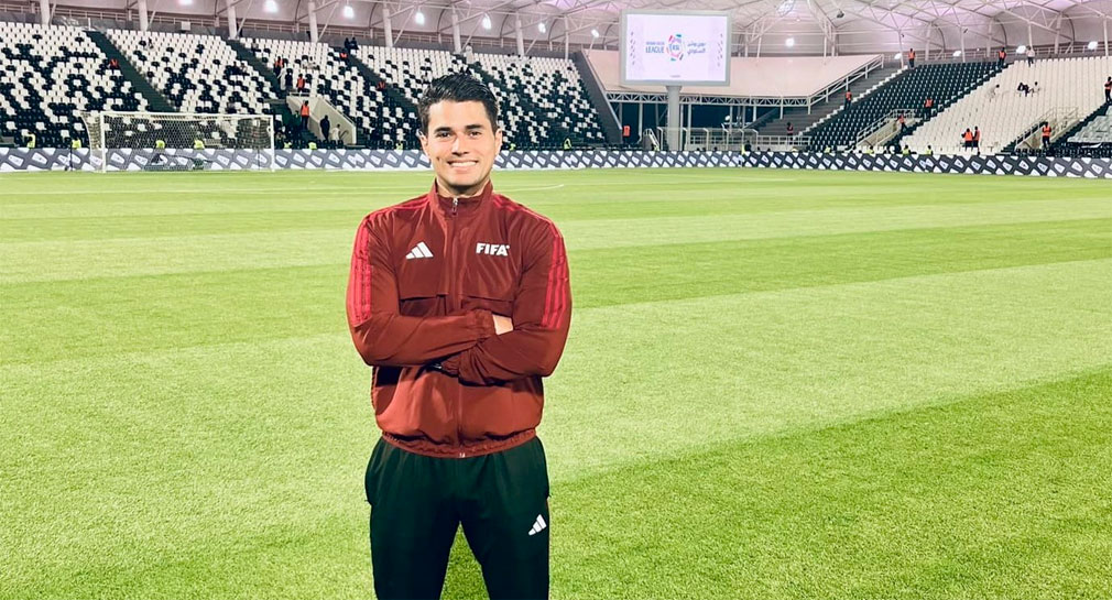 Designan al árbitro nogalense Guillermo Pacheco para pitar el futbol de París 2024