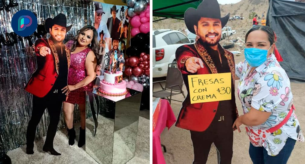 Alma Encinas, la fan #1 de Julión Álvarez, es de Hermosillo: una fiesta y un negocio en honor al cantante