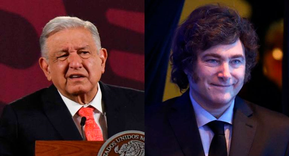 ‘Es un problema de los mexicanos si eligen a los socialistas’, dice Javier Milei; AMLO responde