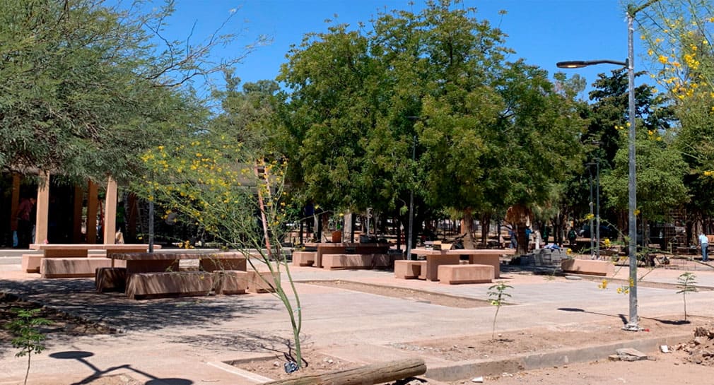 Parque Madero de Hermosillo quedará listo este próximo 15 de abril; temen vecinos y activistas queden desperfectos por acelerar la obra