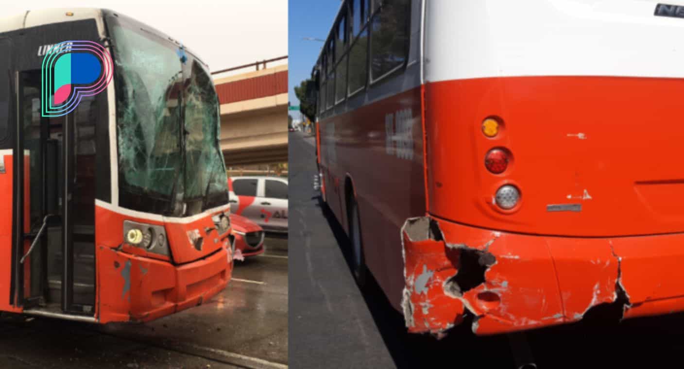 Van 214 choques donde participaron camiones de transporte público en Hermosillo; mayoría son por culpa de choferes