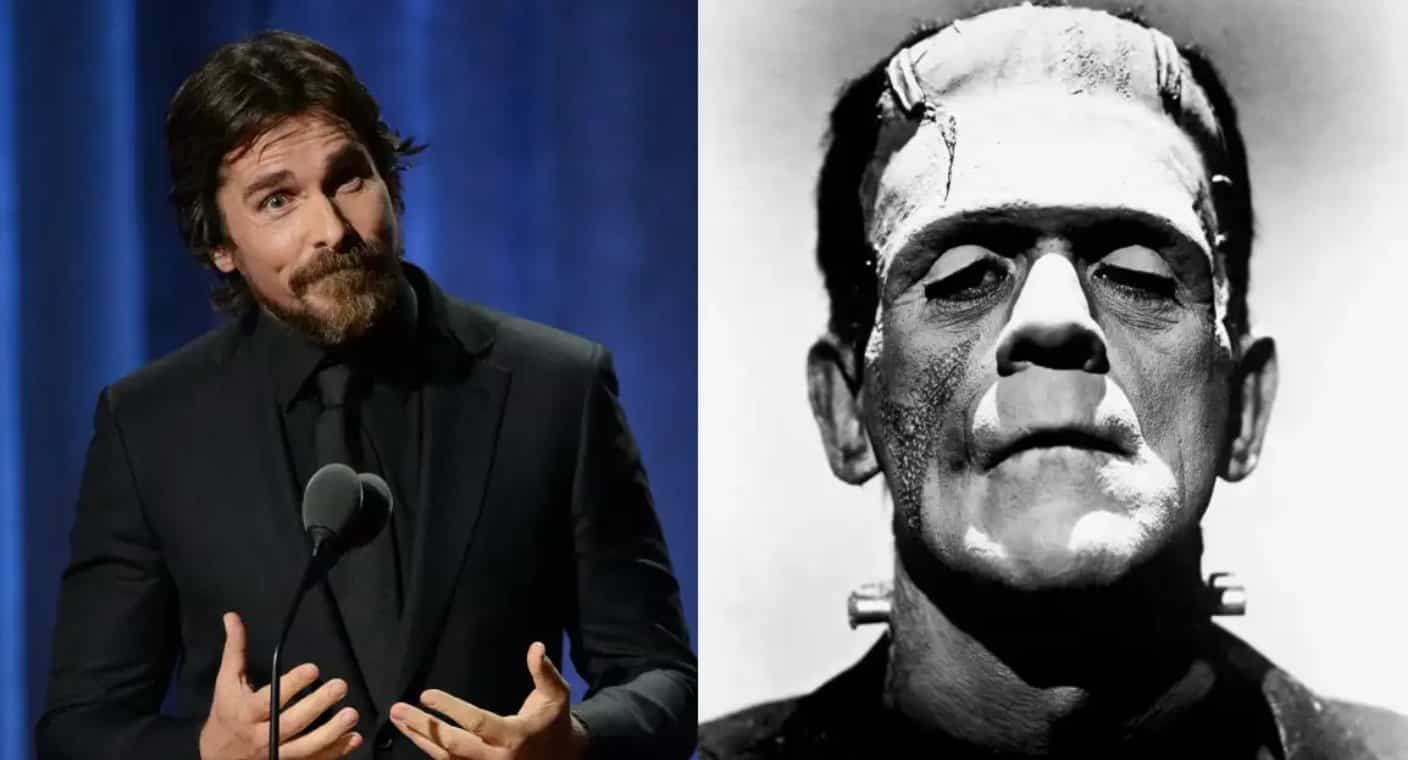 Revelan las primeras imágenes de Christian Bale como el monstruo de Frankenstein