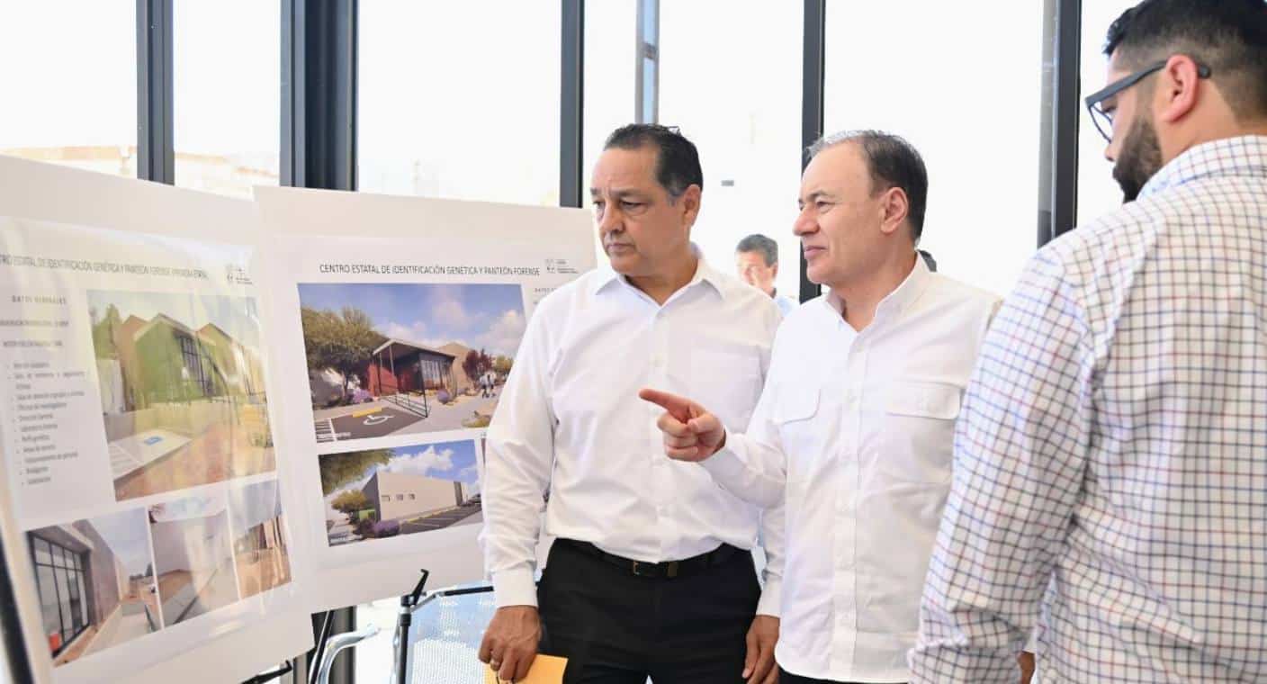 Avanza construcción de segunda etapa del Centro Estatal de Identificación Genética y Panteón Forense, en Sonora