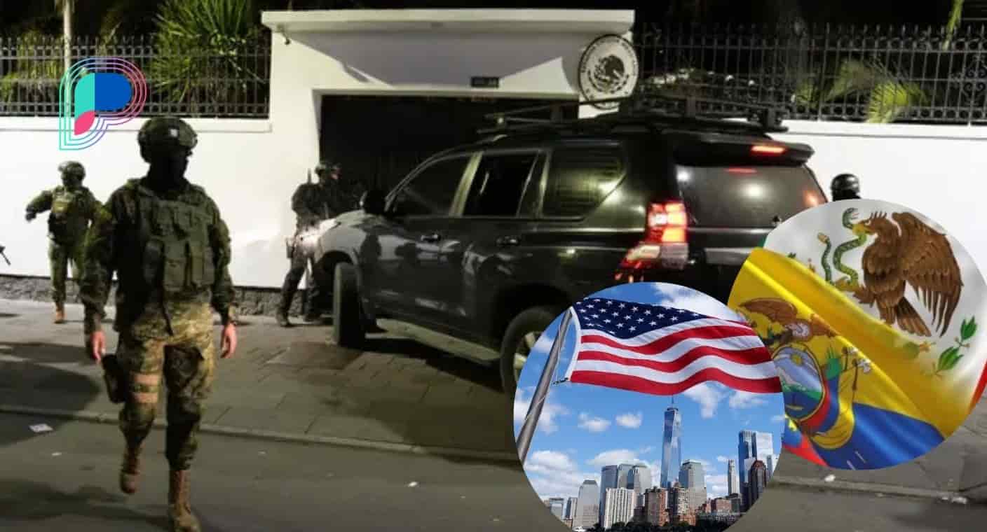 Estados Unidos condena el asalto a la Embajada de México en Ecuador