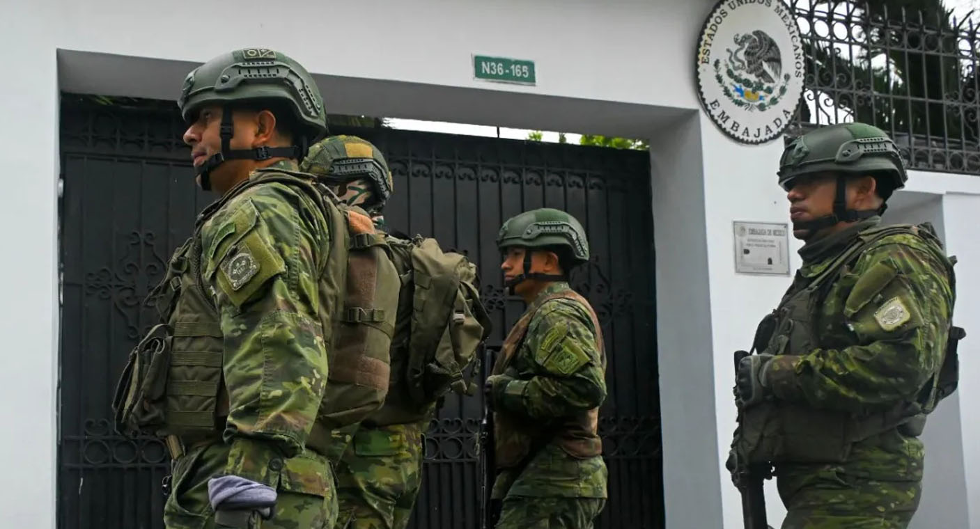Respaldan más de 20 países a México tras irrupción de Ecuador en su Embajada en Quito