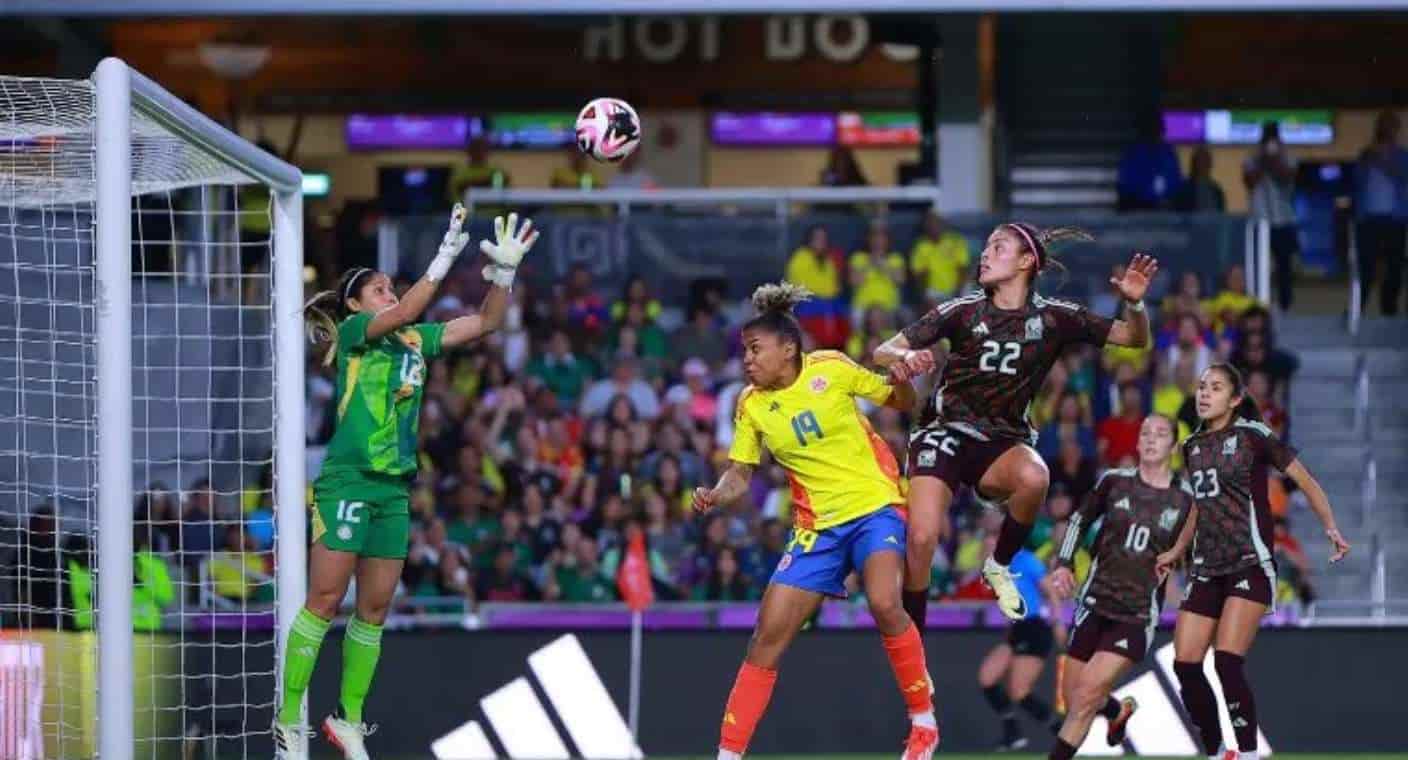 México Femenil cae ante Colombia en partido amistoso