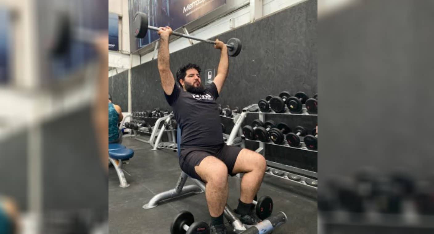 Jonathan Campos supero su marca al recorrer con buena energía 3 km para llegar al gimnasio