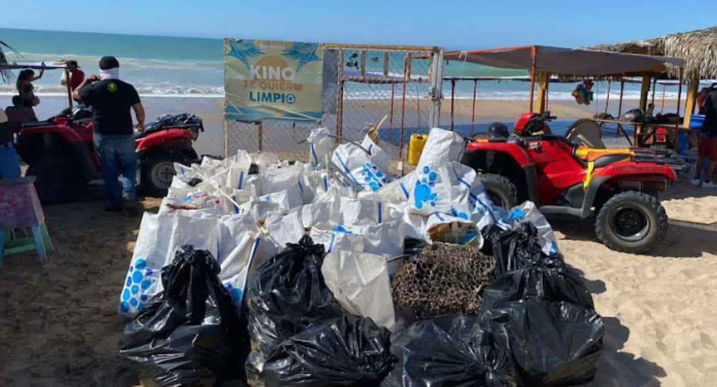 Invitan a mega jornada de limpieza para recolectar la mayor basura posible en carretera a Bahía de Kino