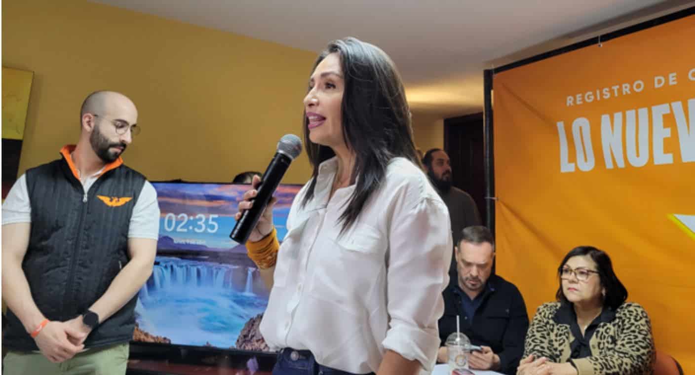 Natalia Rivera Grijalva se registra como candidata a la alcaldía de Hermosillo con MC: ‘Estoy respaldada por guerreras que compartimos la misma lucha’