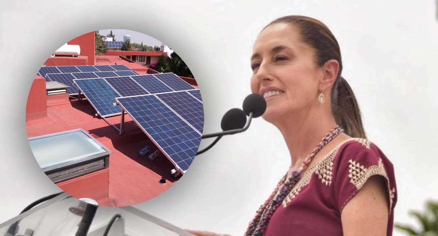 Propone Claudia Sheinbaum apoyar en que viviendas de sonorenses cuenten con paneles solares para bajar tarifas de CFE