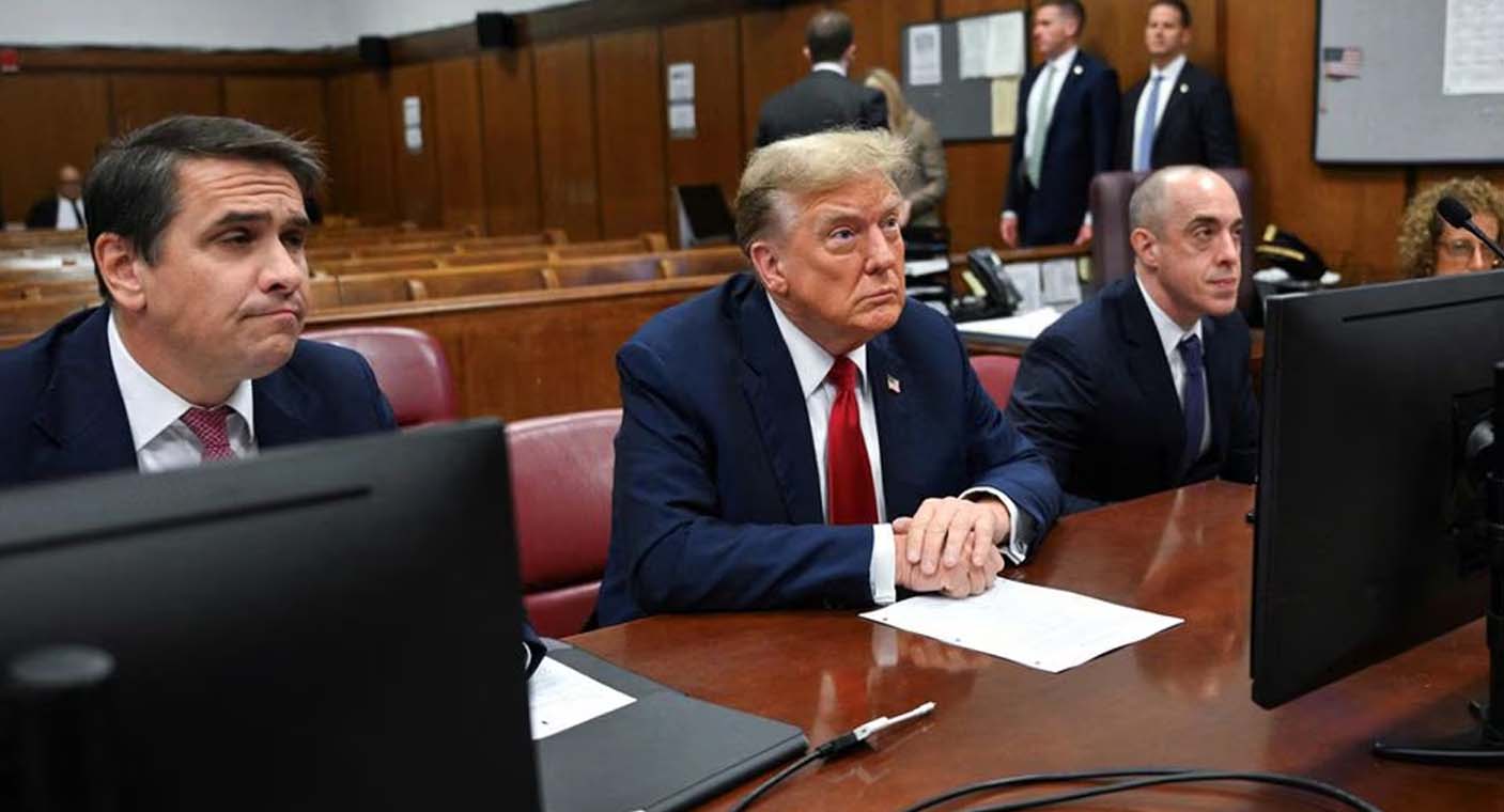 Protesta Trump por negativa a ausentarse de su juicio penal en Nueva York