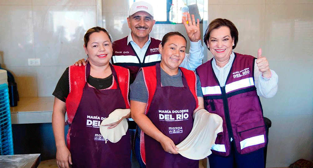 Se reúne María Dolores del Río con vecinos del sur de Hermosillo