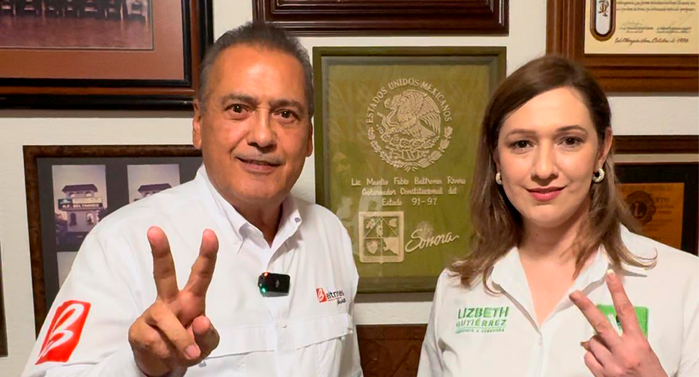 Agradece Beltrones apoyo de candidata del Partido Verde al Senado en Sonora