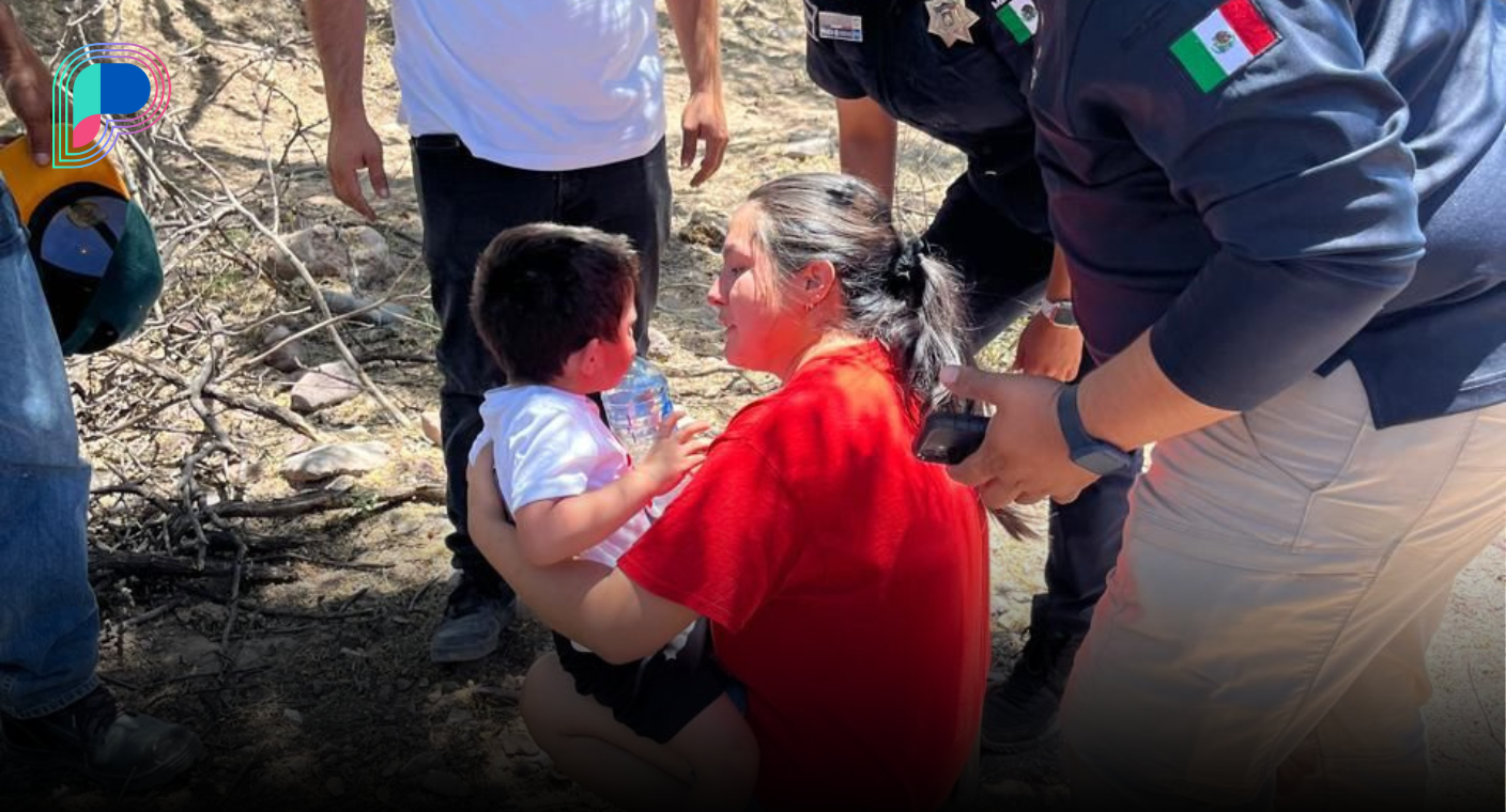 Localizan a niño extraviado de 3 años en arrollo de Santa Ana