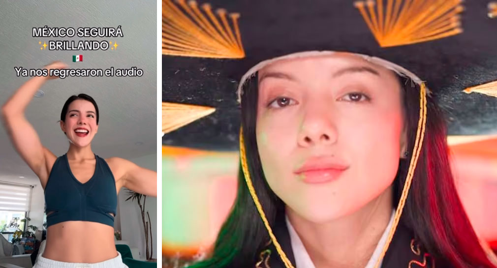 Confirma Doris Jocelyn que TikTok le devolvió su audio viral: “México seguirá brillando”