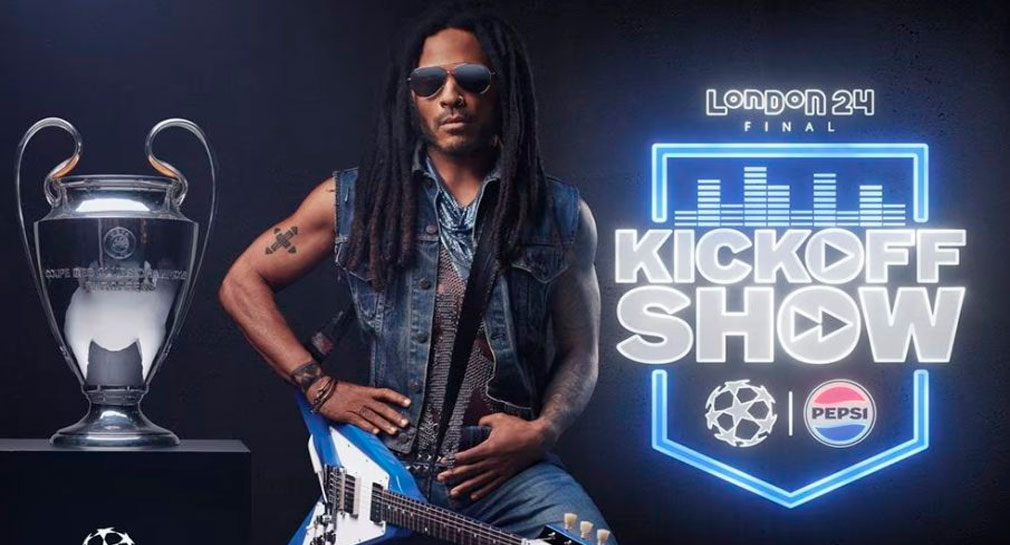 Lenny Kravitz se presentará en la Final de la Champions League en Wembley