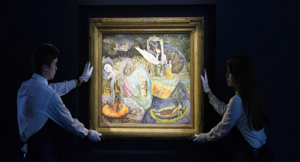 Carrington logra romper récord tras vender pintura a más de 28 mdd en subasta de Nueva York