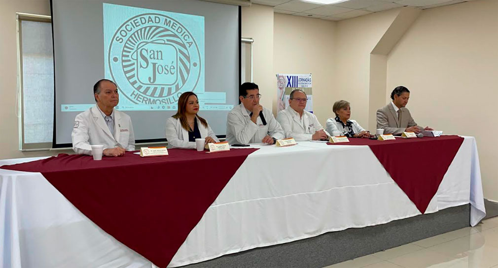 Invitan Grupo Médico y Oncología San José a la XIII Jornada Sociedad Médica del 23 al 25 de mayo en Hermosillo