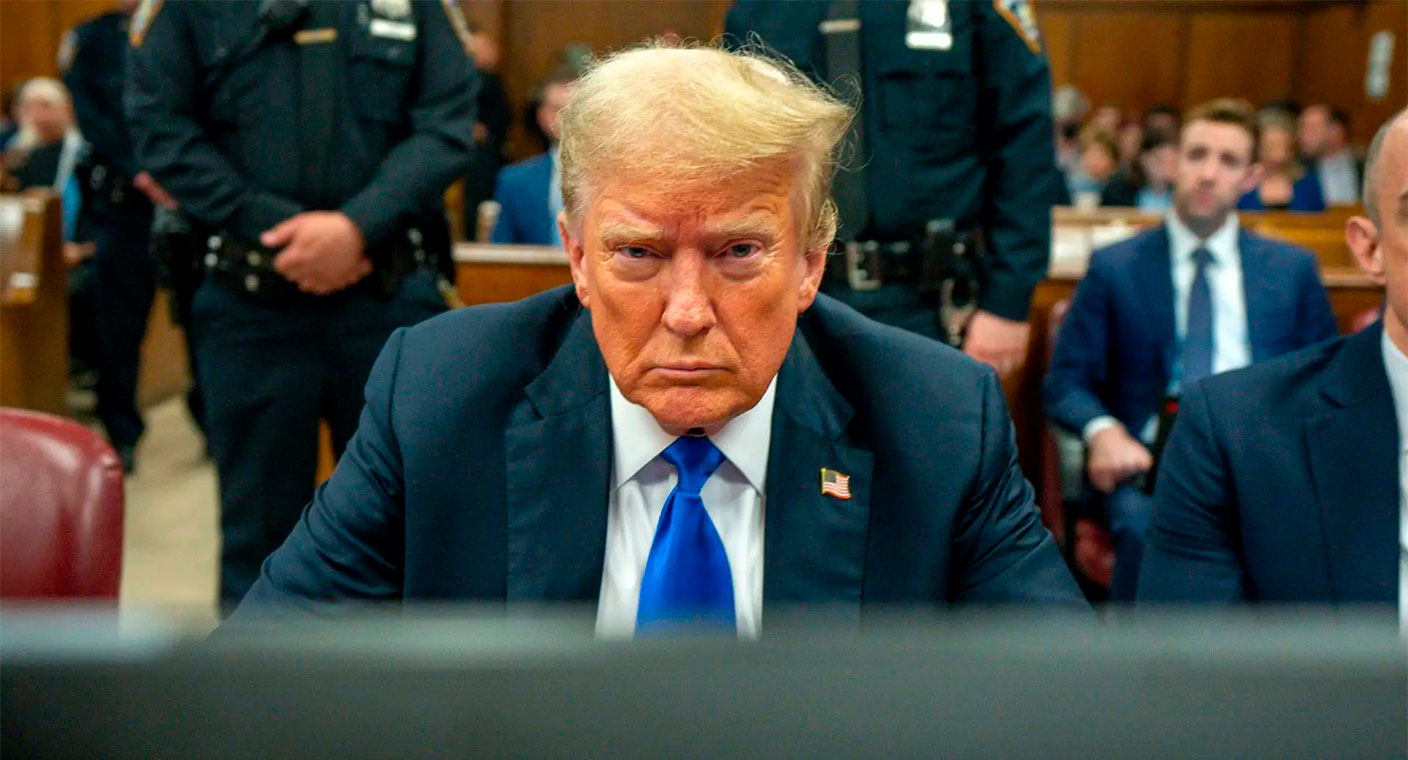 Asegura Trump seguir liderando encuestas en EEUU: ‘El pueblo entiende que el juicio fue amañado’