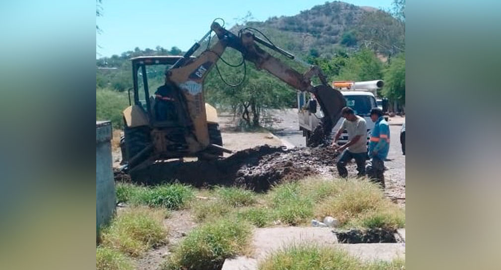 Agua de Hermosillo repara fuga que afecta servicio en estas colonias de la ciudad