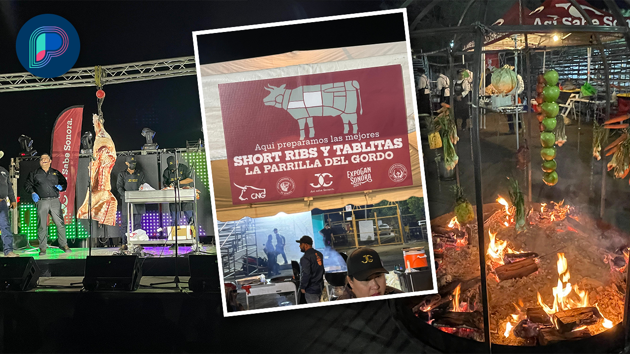 Compiten parrilleros de Sonora por premio a la mejor carne en Expogan Hermosillo 2024