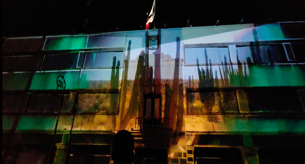 Arrancan las Fiestas del Pitic 2024 con show de video mapping desde Plaza Zaragoza en Hermosillo