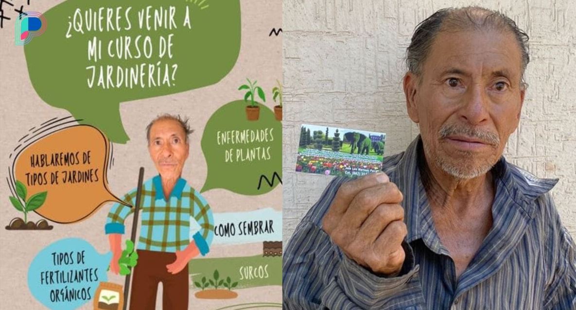Para subsistir y mantener a sus 3 hijos, José Luis Martínez impartirá curso de jardinería en Hermosillo