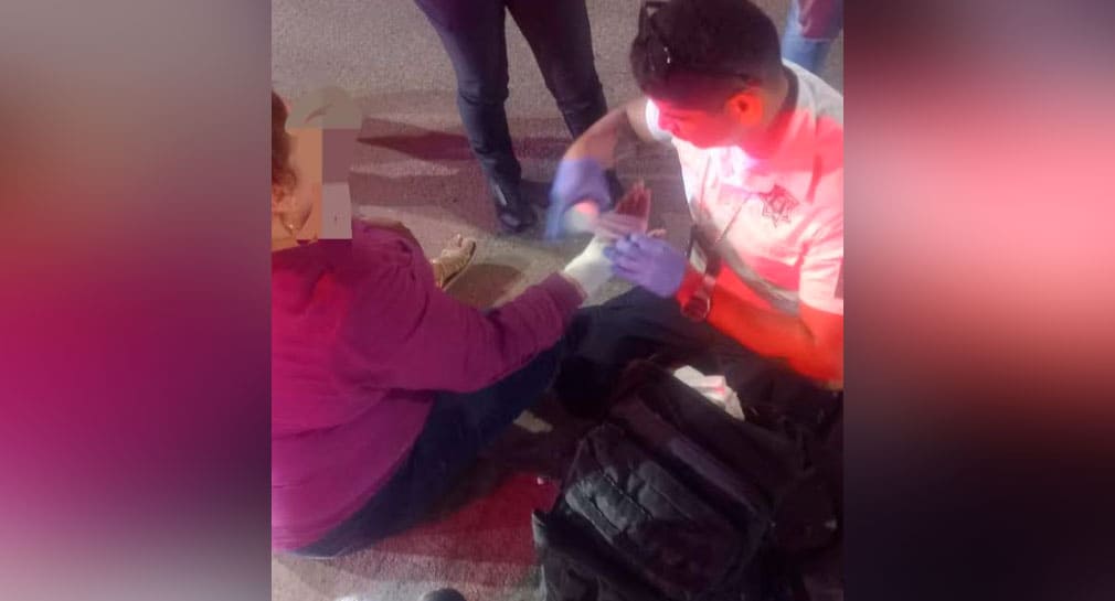 Mujer resulta herida tras accidente de tránsito al norte de Hermosillo