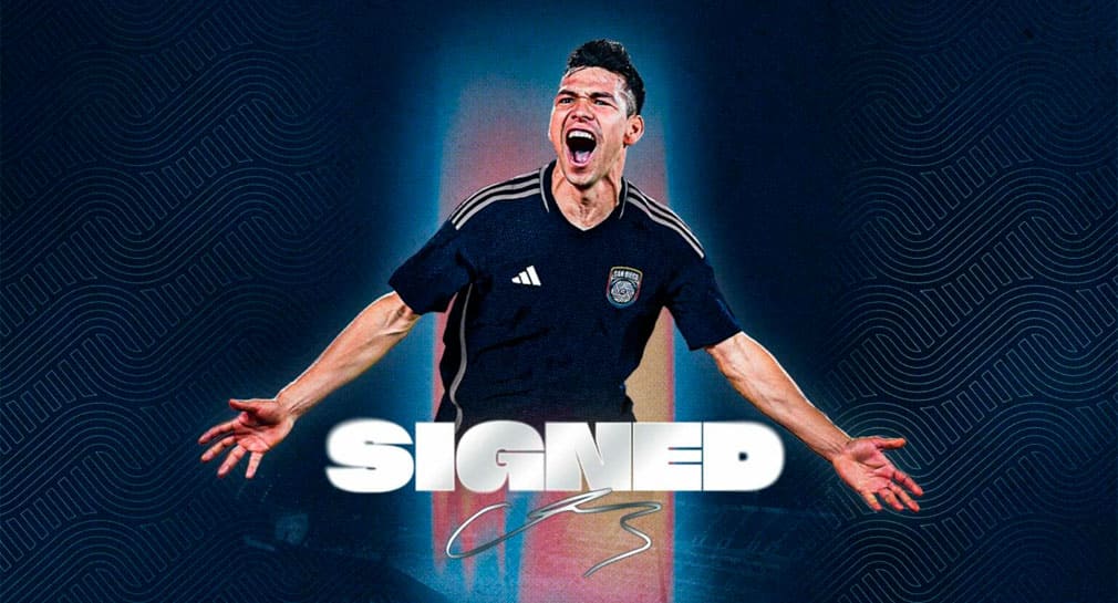‘Chucky’ Lozano llegará al San Diego FC de la MLS en 2025