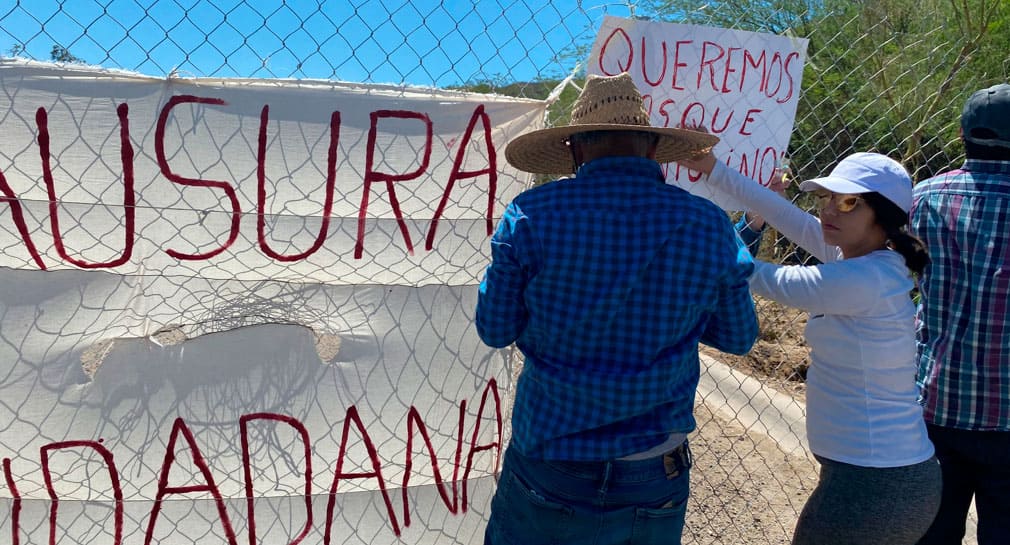 Colectivo Ciudadanía Activa realiza ‘clausura ciudadana’ de trabajos en Parque La Sauceda en Hermosillo; acusan falta de acuerdos y destrucción de áreas verdes