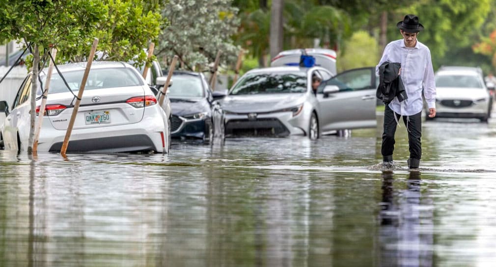 Fuertes lluvias al sur de Florida provocan severas inundaciones