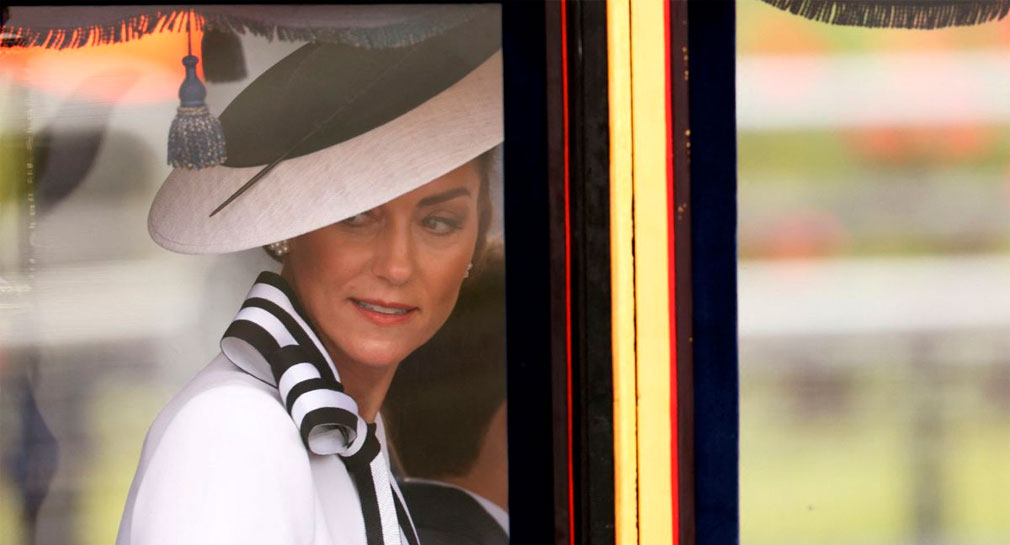 Kate Middleton hace su primera aparición pública tras su diagnóstico de cáncer