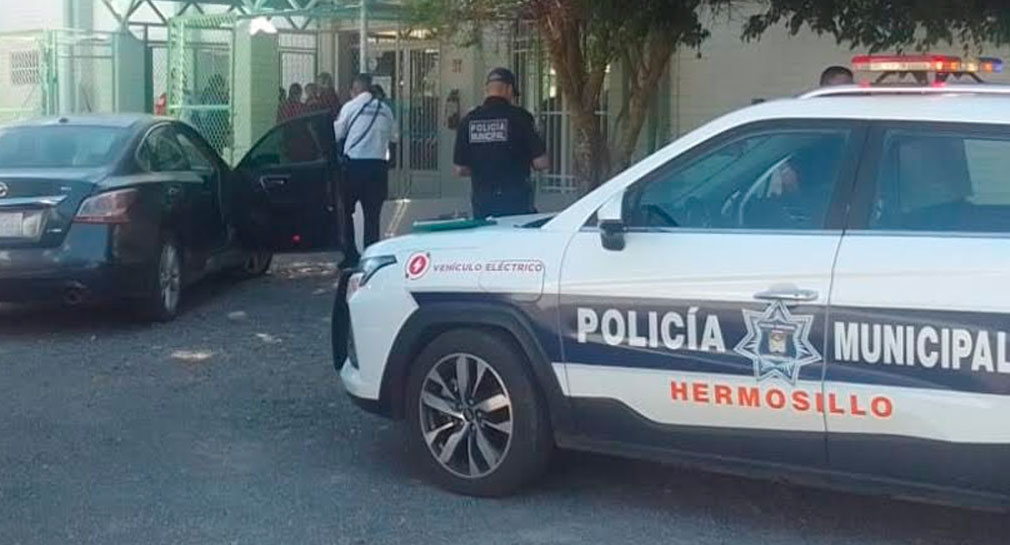 Por robar térmicos de luz a primaria de Hermosillo detienen a hombre en colonia Los Jardines