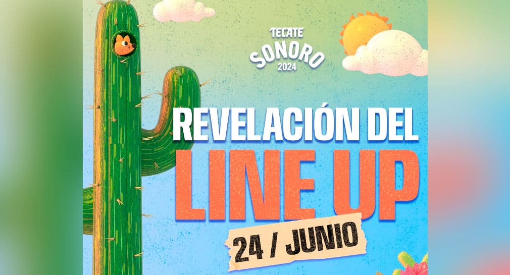 Conoce el lineup oficial del Tecate Sonoro 2024