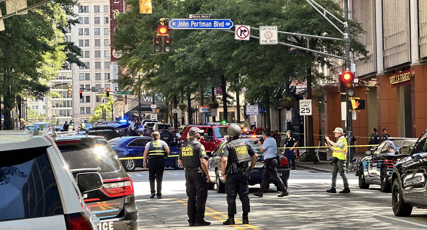 Se registra tiroteo en calles de la ciudad de Atlanta, Georgia, en EEUU