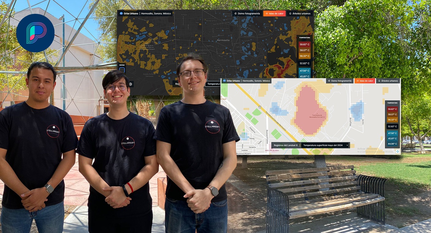 Alumnos de Unison crean app que ayuda a detectar islas de calor en Hermosillo