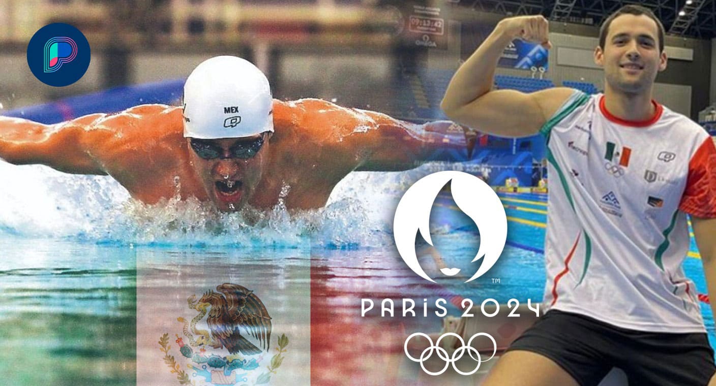 Jorge Iga nada desde los 5 años, quedó fuera de Tokio 2020 por centésimas, y ahora califica a París 2024 con marca mexicana en los 100 metros libres