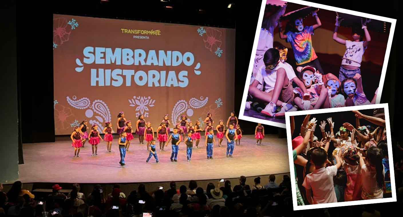 Se presentan niñas y niños de Hermosillo evento ‘Sembrando Historias’ en programa de talleres gratuitos Transform4rte en Casa de la Cultura de Sonora