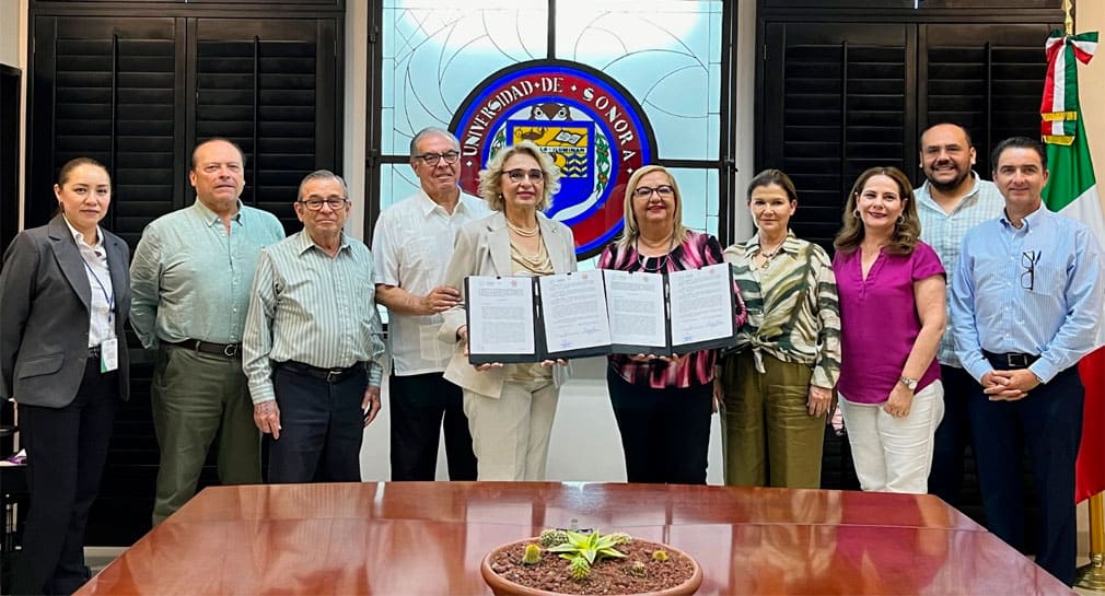 Ropa, libros y mochilas podrán conseguir estudiantes vulnerables de Unison tras convenio con BRED Hermosillo