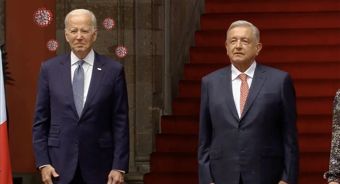 AMLO envía mensaje a Biden tras dar positivo a covid: ‘Que se recupere muy pronto’