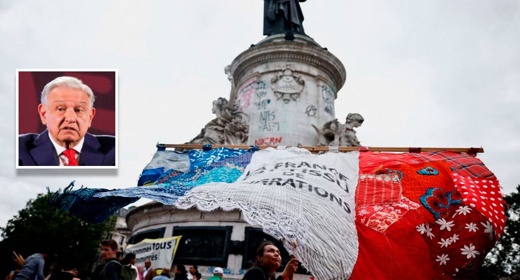 Celebra AMLO triunfo de izquierda en Francia, porque Europa “estaba rancia”