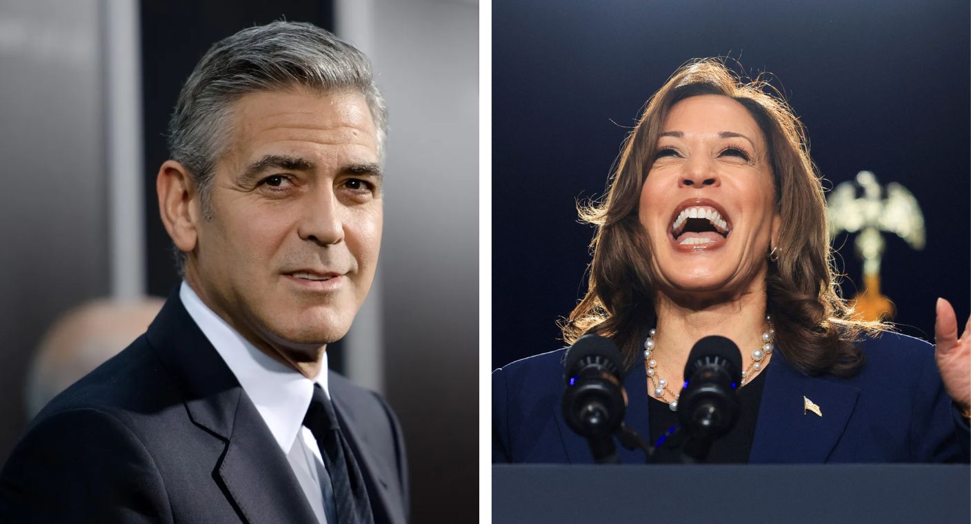 George Clooney muestra su apoyo a candidatura de Kamala Harris: ‘Todos estamos muy ilusionados’