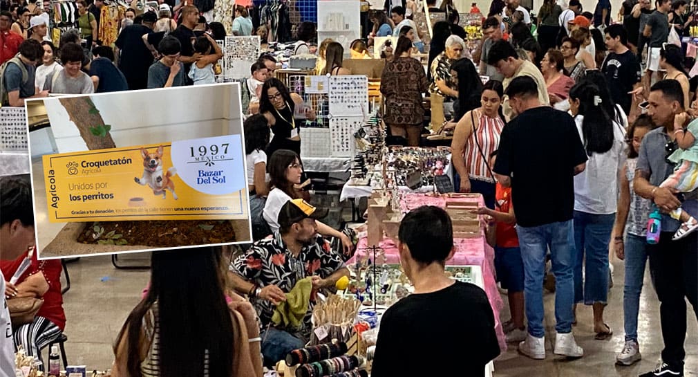 Realizan 6° edición de Bazar de 100, con causa para Croquetatón en Hermosillo