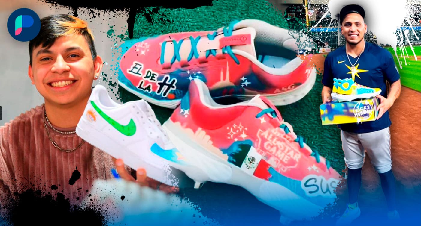 Ismael and Samuel Silva create sports activities sneakers at Kicks Paradise that seize the character of stars like Isaac Paredes in coloration