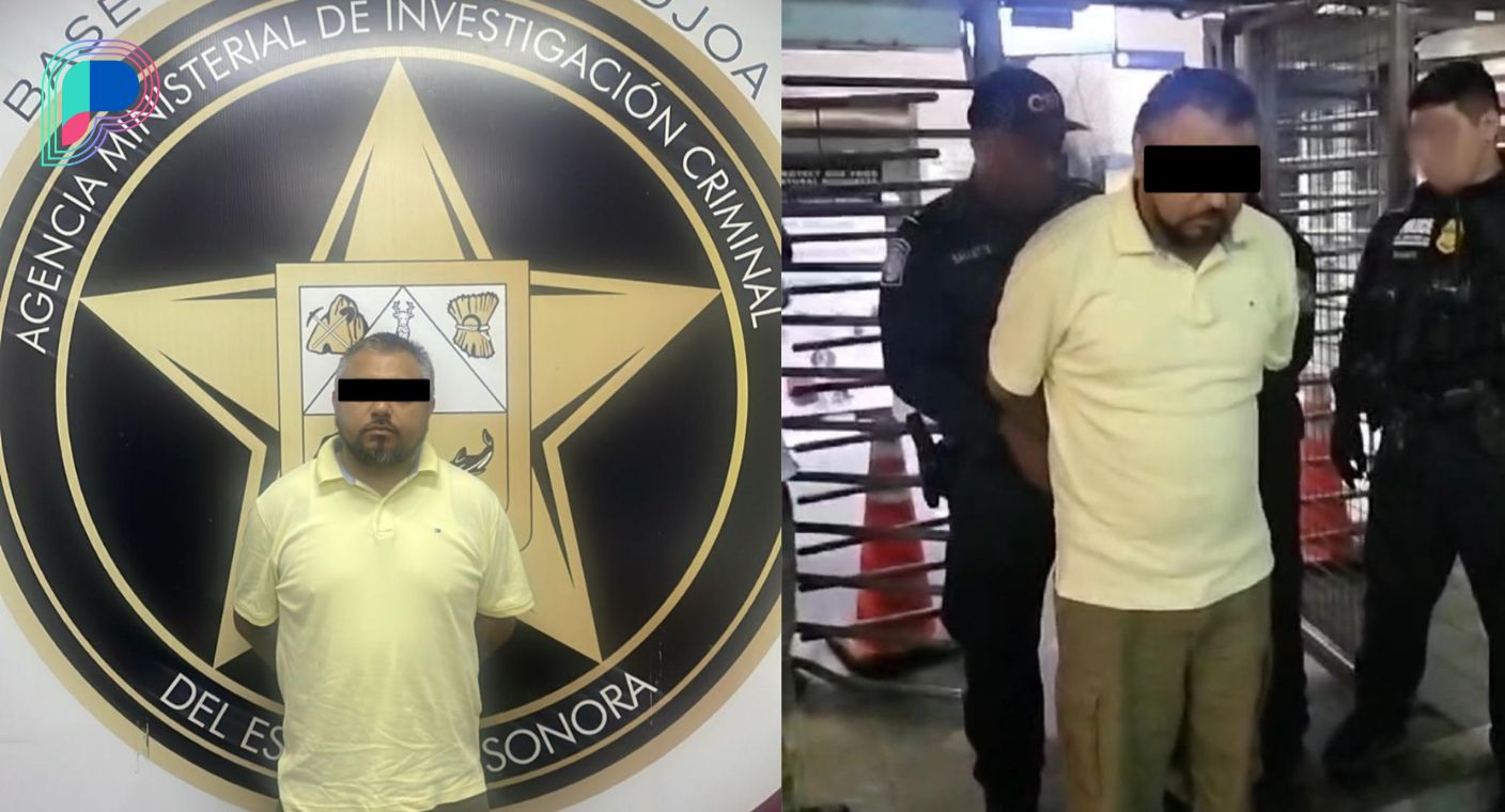 Capturan en Navojoa a prófugo de la justicia en operativo conjunto con el FBI